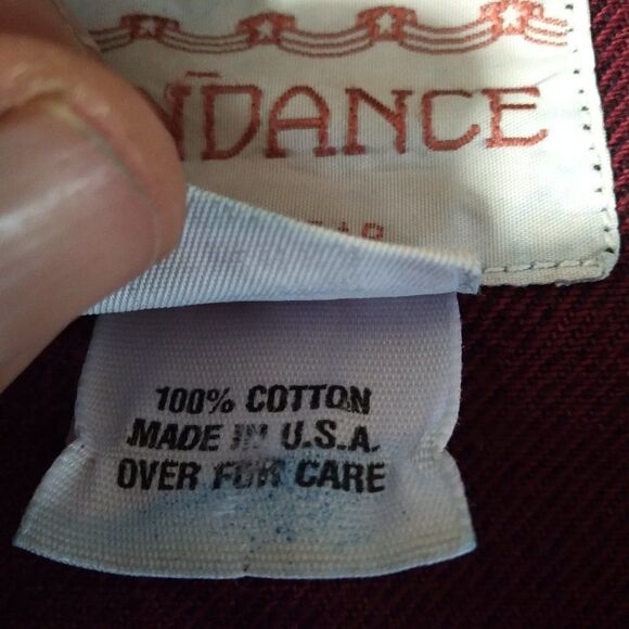 Vintage Sundance Denim Wear Aztec Pattern Poncho - Picture 9 of 9